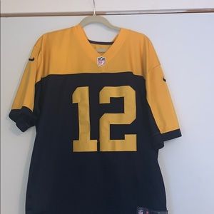 Aaron Rodgers throwback jersey Green Bay Packers12